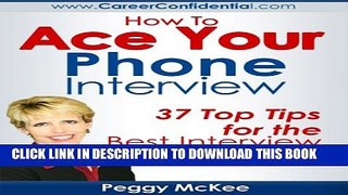 [PDF] How To Ace Your Phone Interview Popular Online
