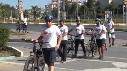 Şanlıurfa'da; ?dünya Kalp Günü? İçin Pedal Çevirdiler