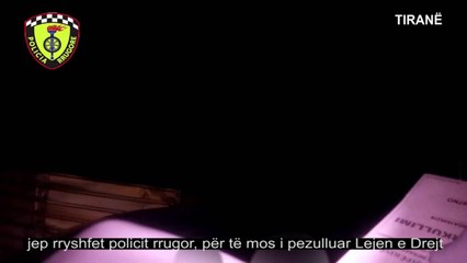 Report TV - Drejtonte mjetin në gjendje të dehur i ofron ryshfet policit, arrestohet