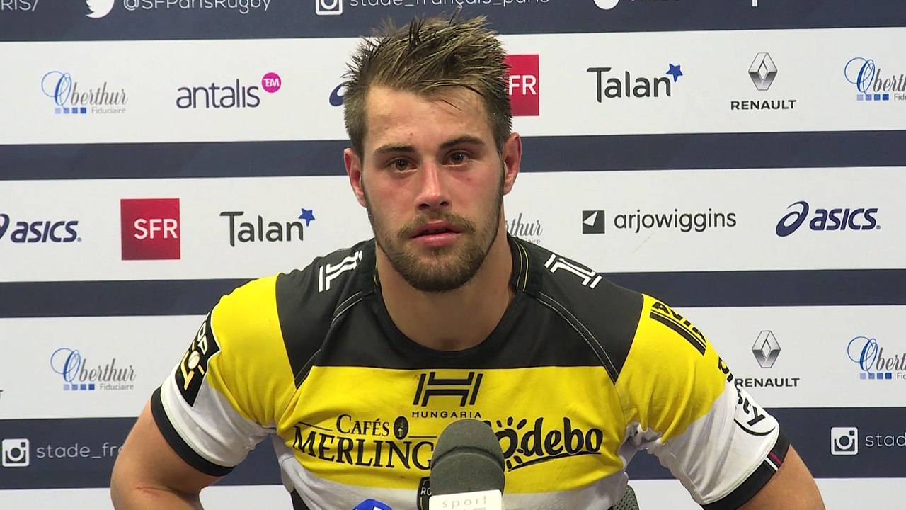 Top 14 Stade Français - Stade Rochelais: réactions de Arthur Retière