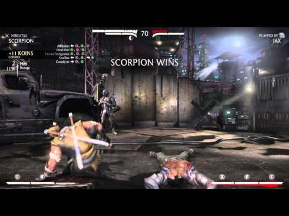 Mortal Kombat X - Hanzo Hasashi a.k.a. Scorpion Gameplay