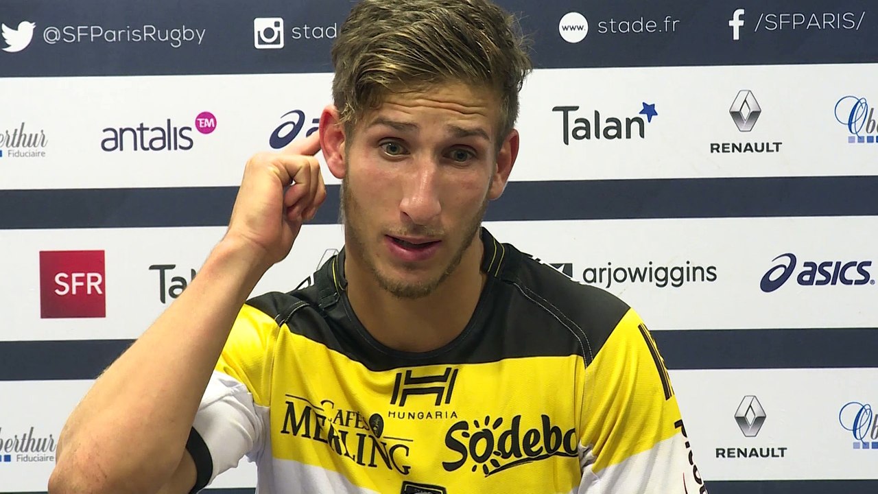 Top 4   Stade Français - Stade Rochelais: réactions de Vincent Rattez