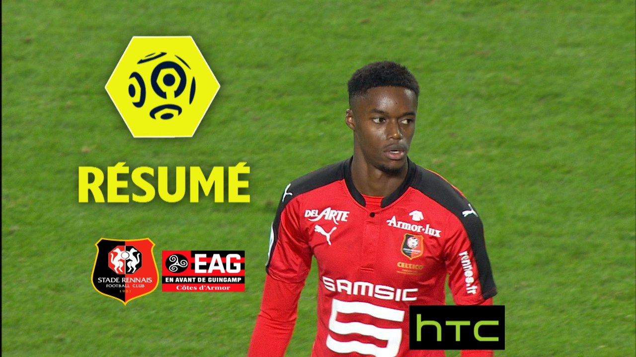 Stade Rennais FC - EA Guingamp (1-0)  - Résumé - (SRFC-EAG) / 2016-17