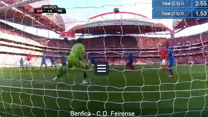 Luis Aurelio Own Goal Benfica 1-0 Feirense 02.10.2016 HD