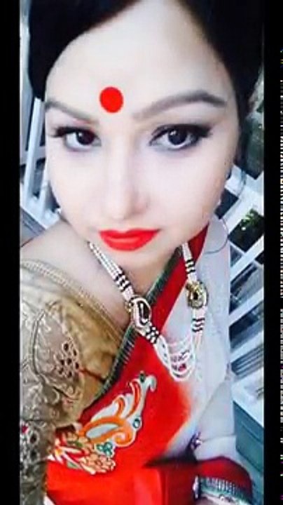 Bangali styel saree - Mackup look slideshow
