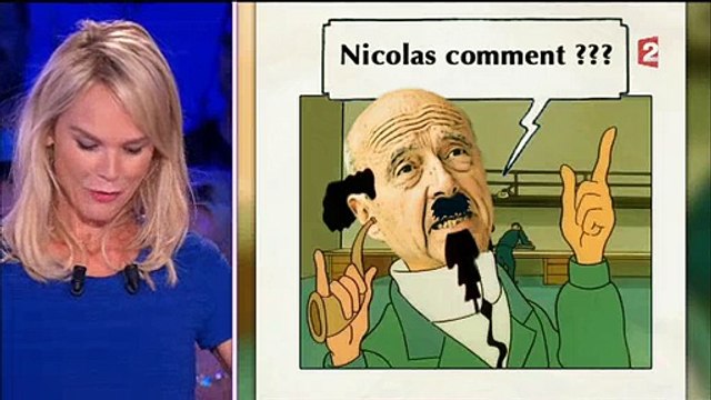 Vanessa Burggraf bug dans On n'est pas couché et se prend un gros fou-rire !