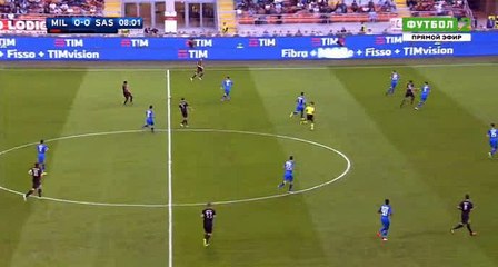 Giacomo Bonaventura  Goal - AC Milan	1-0	Sassuolo 02.10.2016