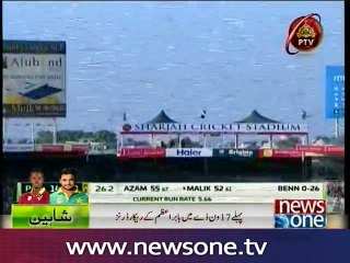2nd ODI: Babar’s ton takes Pakistan to set 338 runs target
