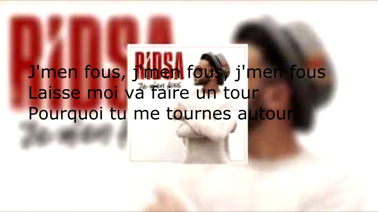 je m'en fou