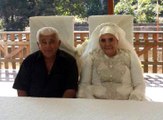 50 Yıllık Evli Çift, 70 Yaşında Düğün Yaptı
