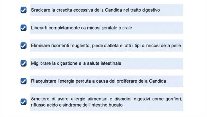 Curare la candida in modo naturale
