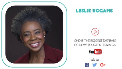 Leslie Uggams [REAL FACTS] Raised in the Washington Heights...