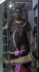 Woman vs polio workers