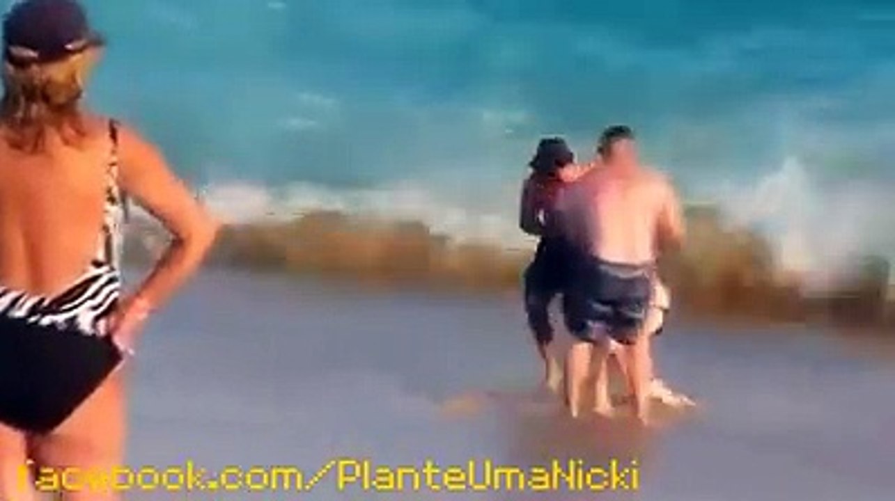 Quando eu entrei no mar pela primeira... -