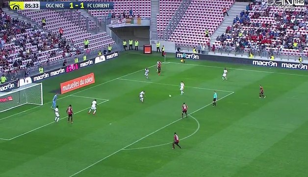 Goal Mario Balotelli - Nice VS Lorient (2-1)