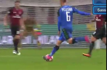 Goal ACERBI. Milan 1-2 Sassuolo -