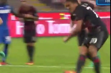 penalty  Goal BACCA. Milan 2-3 Sassuolo -