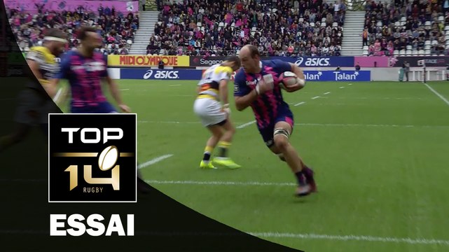 TOP 14 ‐ Essai 1 Antoine BURBAN (SFP) – Paris-La Rochelle – J7 – Saison 2016/2017