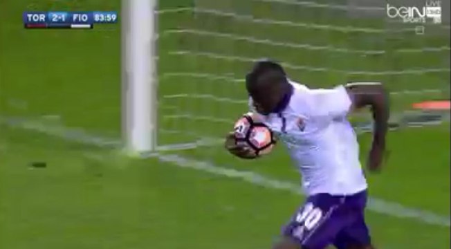 Khouma Babacar Goal - Torino FC 2-1 ACF Fiorentina (02/10/2016)