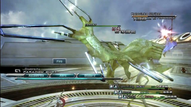 FINAL FANTASY 13 [HD] PART 60 - BOSS 14 KALAVINKA STRIKER & CINEMATICS