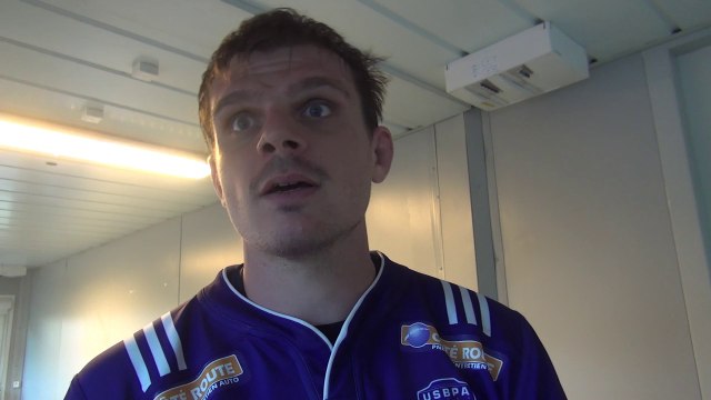 Rugby Fédérale 1 - Albin Louchard réagit après USB - Massy