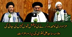 Allama Sajid Ali Naqvi's press conference regarding Muharram