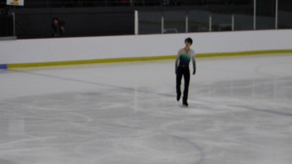 Autumn Classic International 2016 - Yuzuru Hanyu before FS (waiting for his name to be announced)