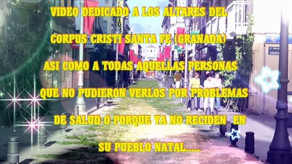 Altares del corpus cristi 2016