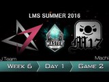 《LOL》2016 LMS 夏季賽 粵語 W6D1 M17 vs JT Game 2