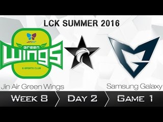 《LOL》2016 LCK 夏季賽 國語 W8D2 Jin Air vs Samsung Game 1