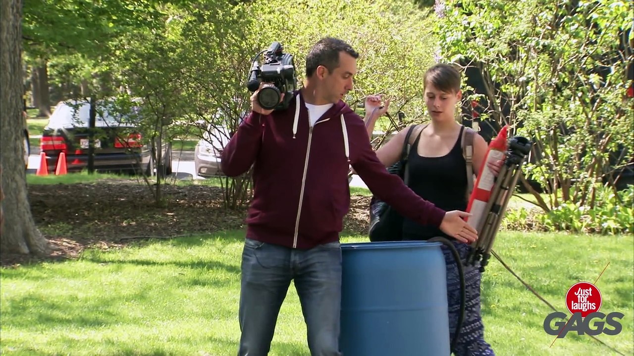 EPIC FAIL  Cameraman Loses Everything - Just For Laughs Gags