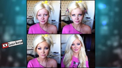 ¡ACTRICES DEL CINE PARA ADULTOS CON Y SIN MAQUILLAJE!