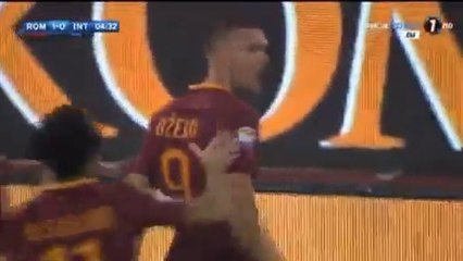 Edin Dzeko Goal HD - AS Roma 1-0 Inter 02.10.2016 HD