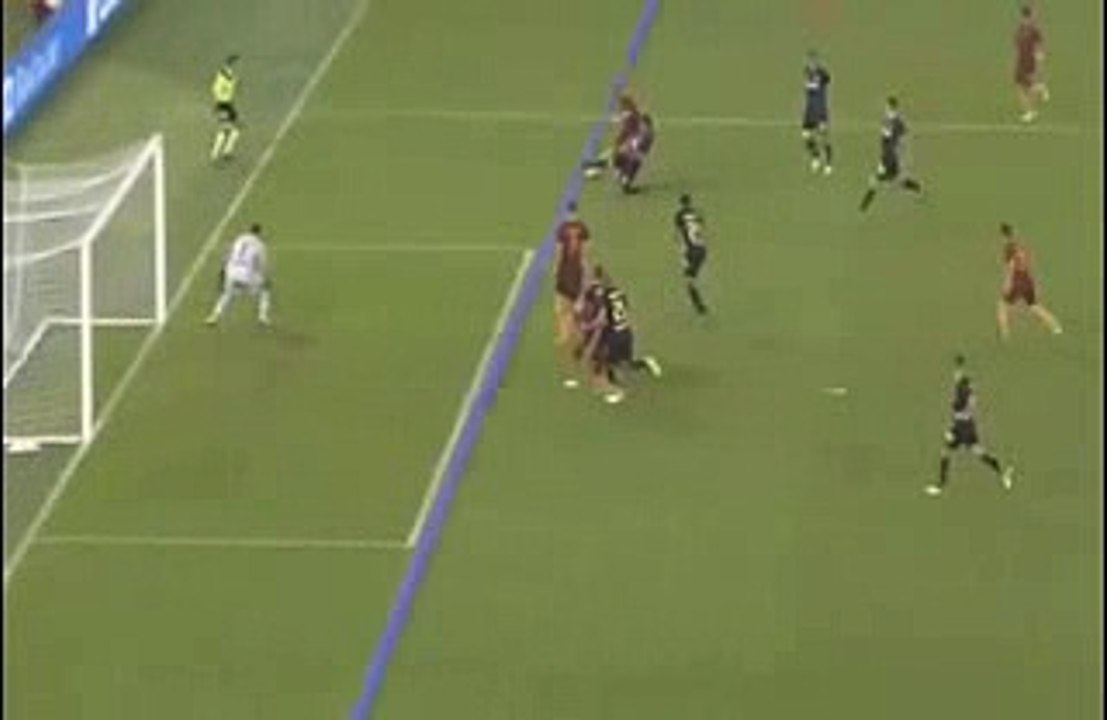 Goal DZEKO Roma 1-0 Inter -