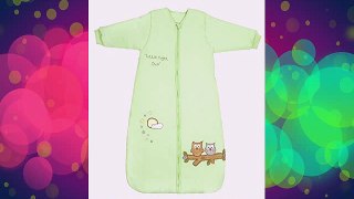 Buy Winter Baby Sleeping Bag Long Sleeves 3.5 Tog - Mint Owl - 6-18 months/35inch Top Sell