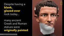 Greek And Roman Statues Were Once Colorfully Painted ll National Geographic