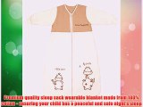 Get Winter Baby Sleeping Bag Long Sleeves 2.5 Tog - Cartoon Animal - 6-18 months/35inch Hot