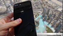 iPhone 7'yi dünyanın en yüksek binasından aşağı attılar