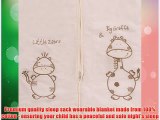 Get Winter Baby Sleeping Bag Long Sleeves 3.5 Tog - Cartoon Animal - 12-36 Months/43inch Hot