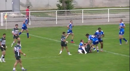 RUGBY A XIII  ELITE 1 ST GAUDENS / VILLENEUVE 2016  1 ER