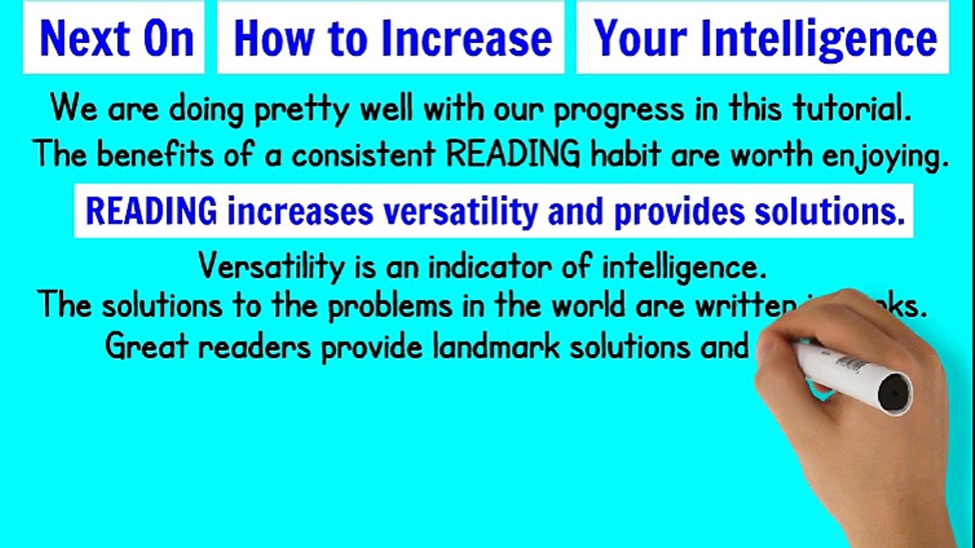 ⁣How to Increase Your Intelligence 12