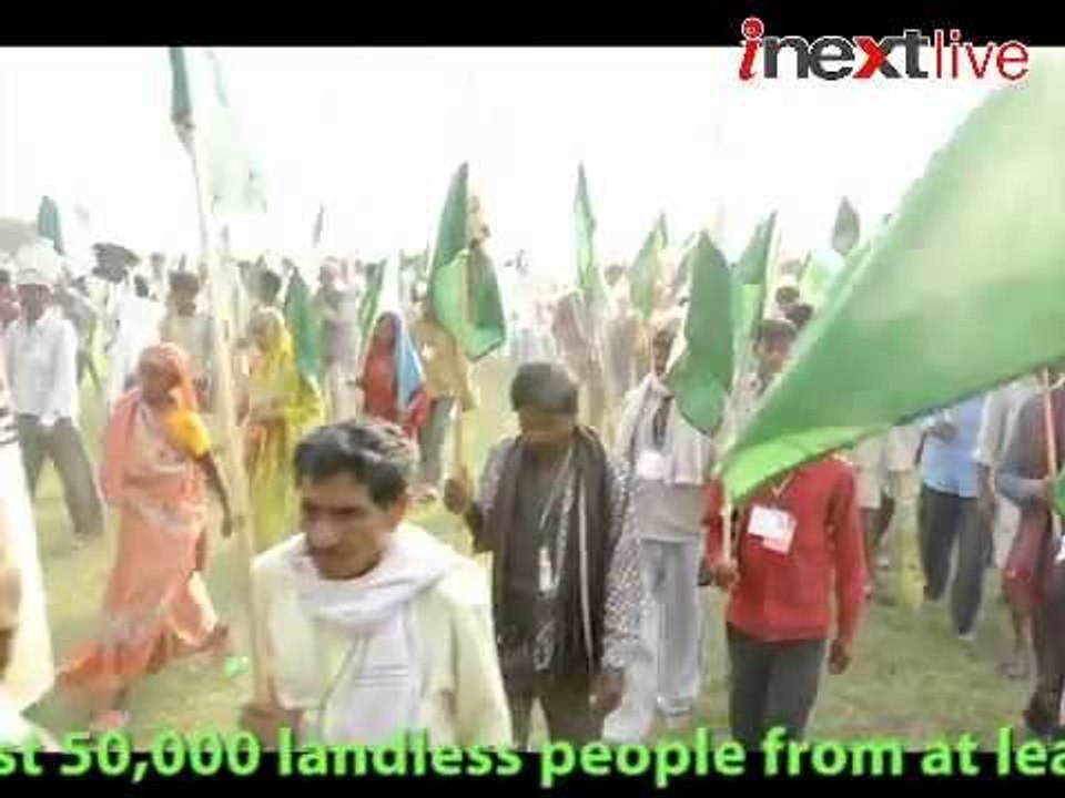 Jan Satyagraha: 50,000 people march to Delhi
