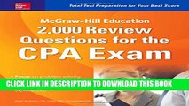 [PDF] McGraw-Hill Education 2,000 Review Questions for the CPA Exam Full Online