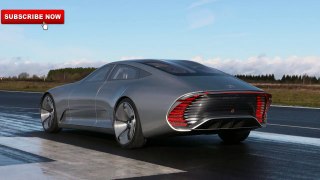 ► Mercedes Concept IAA Intelligent Aerodynamic Automobile ( Airport Footage )
