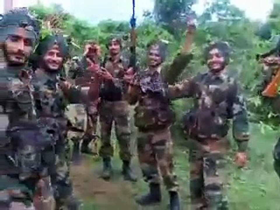 Sikh Regiment DEFEND Against Another Pak Border Attack and Celebrate