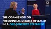 Debate commission acknowledges 'issues' with Trump's audio