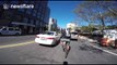 Motorist has heated exchange with two cyclists in New York