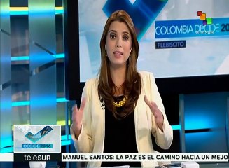 Plebiscito colombiano preguntó sencilla y concretamente por la paz