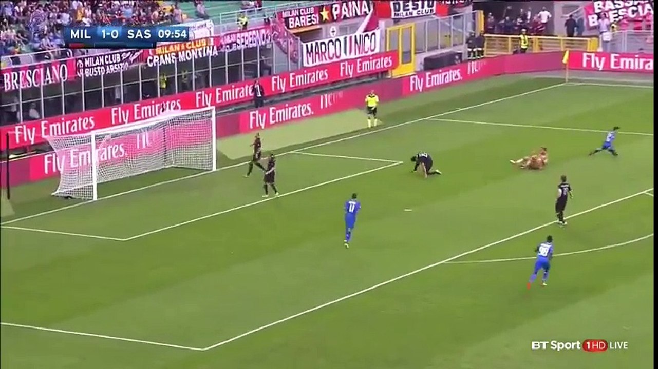 Milan 4 - 3 Sassuolo