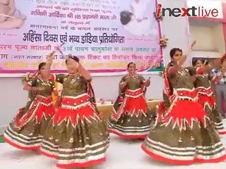 Dandiya Raas organized on Ahimsa Diwas